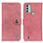 Coque Portefeuille Livre Cuir Etui Clapet K02Z pour Nokia C31 Rose