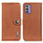 Coque Portefeuille Livre Cuir Etui Clapet K02Z pour Nokia G310 5G Marron