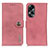 Coque Portefeuille Livre Cuir Etui Clapet K02Z pour Oppo A18 Rose