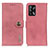 Coque Portefeuille Livre Cuir Etui Clapet K02Z pour Oppo F19 Rose