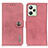 Coque Portefeuille Livre Cuir Etui Clapet K02Z pour Realme C35 Rose