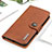 Coque Portefeuille Livre Cuir Etui Clapet K02Z pour Samsung Galaxy A23 5G SC-56C Marron