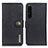 Coque Portefeuille Livre Cuir Etui Clapet K02Z pour Sony Xperia 1 IV SO-51C Noir