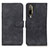 Coque Portefeuille Livre Cuir Etui Clapet K03Z pour HTC Desire 22 Pro 5G Noir