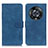 Coque Portefeuille Livre Cuir Etui Clapet K03Z pour Huawei Honor Magic4 Pro 5G Bleu