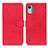 Coque Portefeuille Livre Cuir Etui Clapet K03Z pour Nokia C12 Plus Rouge