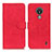 Coque Portefeuille Livre Cuir Etui Clapet K03Z pour Nokia C21 Rouge