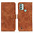 Coque Portefeuille Livre Cuir Etui Clapet K03Z pour Nokia C31 Marron