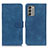 Coque Portefeuille Livre Cuir Etui Clapet K03Z pour Nokia G400 5G Bleu