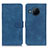 Coque Portefeuille Livre Cuir Etui Clapet K03Z pour Nokia X100 5G Bleu