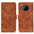 Coque Portefeuille Livre Cuir Etui Clapet K03Z pour Nokia X100 5G Marron