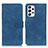 Coque Portefeuille Livre Cuir Etui Clapet K03Z pour Samsung Galaxy A23 4G Bleu