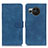 Coque Portefeuille Livre Cuir Etui Clapet K03Z pour Sharp Aquos R8s Bleu