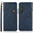 Coque Portefeuille Livre Cuir Etui Clapet K03Z pour Sony Xperia 1 III Bleu