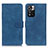 Coque Portefeuille Livre Cuir Etui Clapet K03Z pour Xiaomi Mi 11i 5G (2022) Bleu