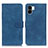 Coque Portefeuille Livre Cuir Etui Clapet K03Z pour Xiaomi Redmi A1 Bleu