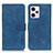 Coque Portefeuille Livre Cuir Etui Clapet K03Z pour Xiaomi Redmi Note 12 Explorer Bleu