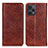 Coque Portefeuille Livre Cuir Etui Clapet K03Z pour Xiaomi Redmi Note 12 Turbo 5G Marron