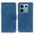 Coque Portefeuille Livre Cuir Etui Clapet K03Z pour Xiaomi Redmi Note 13 Pro 5G Bleu