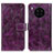 Coque Portefeuille Livre Cuir Etui Clapet K04Z pour Huawei Nova 8i Violet