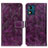 Coque Portefeuille Livre Cuir Etui Clapet K04Z pour Motorola Moto E13 Violet