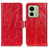 Coque Portefeuille Livre Cuir Etui Clapet K04Z pour Motorola Moto Edge (2023) 5G Rouge