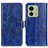 Coque Portefeuille Livre Cuir Etui Clapet K04Z pour Motorola Moto Edge 40 5G Bleu