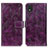 Coque Portefeuille Livre Cuir Etui Clapet K04Z pour Nokia C2 2nd Edition Violet