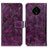 Coque Portefeuille Livre Cuir Etui Clapet K04Z pour Nokia C200 Violet