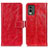 Coque Portefeuille Livre Cuir Etui Clapet K04Z pour Nokia C210 Rouge