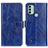 Coque Portefeuille Livre Cuir Etui Clapet K04Z pour Nokia C31 Bleu