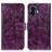 Coque Portefeuille Livre Cuir Etui Clapet K04Z pour Nothing Phone 2 Violet