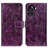 Coque Portefeuille Livre Cuir Etui Clapet K04Z pour OnePlus 10R 5G Violet