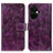 Coque Portefeuille Livre Cuir Etui Clapet K04Z pour OnePlus Nord CE 3 5G Violet