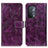 Coque Portefeuille Livre Cuir Etui Clapet K04Z pour Oppo A54 5G Violet