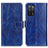 Coque Portefeuille Livre Cuir Etui Clapet K04Z pour Oppo A56 5G Bleu