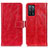 Coque Portefeuille Livre Cuir Etui Clapet K04Z pour Oppo A56 5G Rouge