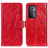 Coque Portefeuille Livre Cuir Etui Clapet K04Z pour Oppo A93 5G Rouge