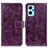 Coque Portefeuille Livre Cuir Etui Clapet K04Z pour Oppo A96 4G Violet