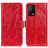 Coque Portefeuille Livre Cuir Etui Clapet K04Z pour Oppo K9 5G Rouge