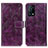 Coque Portefeuille Livre Cuir Etui Clapet K04Z pour Oppo K9 5G Violet