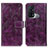 Coque Portefeuille Livre Cuir Etui Clapet K04Z pour Oppo Reno5 A Violet