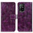 Coque Portefeuille Livre Cuir Etui Clapet K04Z pour Oppo Reno5 Z 5G Violet