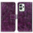 Coque Portefeuille Livre Cuir Etui Clapet K04Z pour Realme GT2 Pro 5G Violet