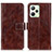 Coque Portefeuille Livre Cuir Etui Clapet K04Z pour Realme Narzo 50A Prime Marron