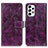 Coque Portefeuille Livre Cuir Etui Clapet K04Z pour Samsung Galaxy A23 5G Violet