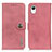 Coque Portefeuille Livre Cuir Etui Clapet K04Z pour Samsung Galaxy A23e 5G Rose