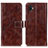 Coque Portefeuille Livre Cuir Etui Clapet K04Z pour Samsung Galaxy XCover 6 Pro 5G Marron