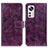 Coque Portefeuille Livre Cuir Etui Clapet K04Z pour Xiaomi Mi 12 5G Violet