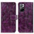 Coque Portefeuille Livre Cuir Etui Clapet K04Z pour Xiaomi Poco M4 Pro 5G Violet
